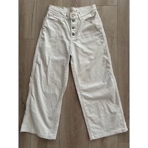 Levi’s Mile High Cropped Wide Leg Jeans